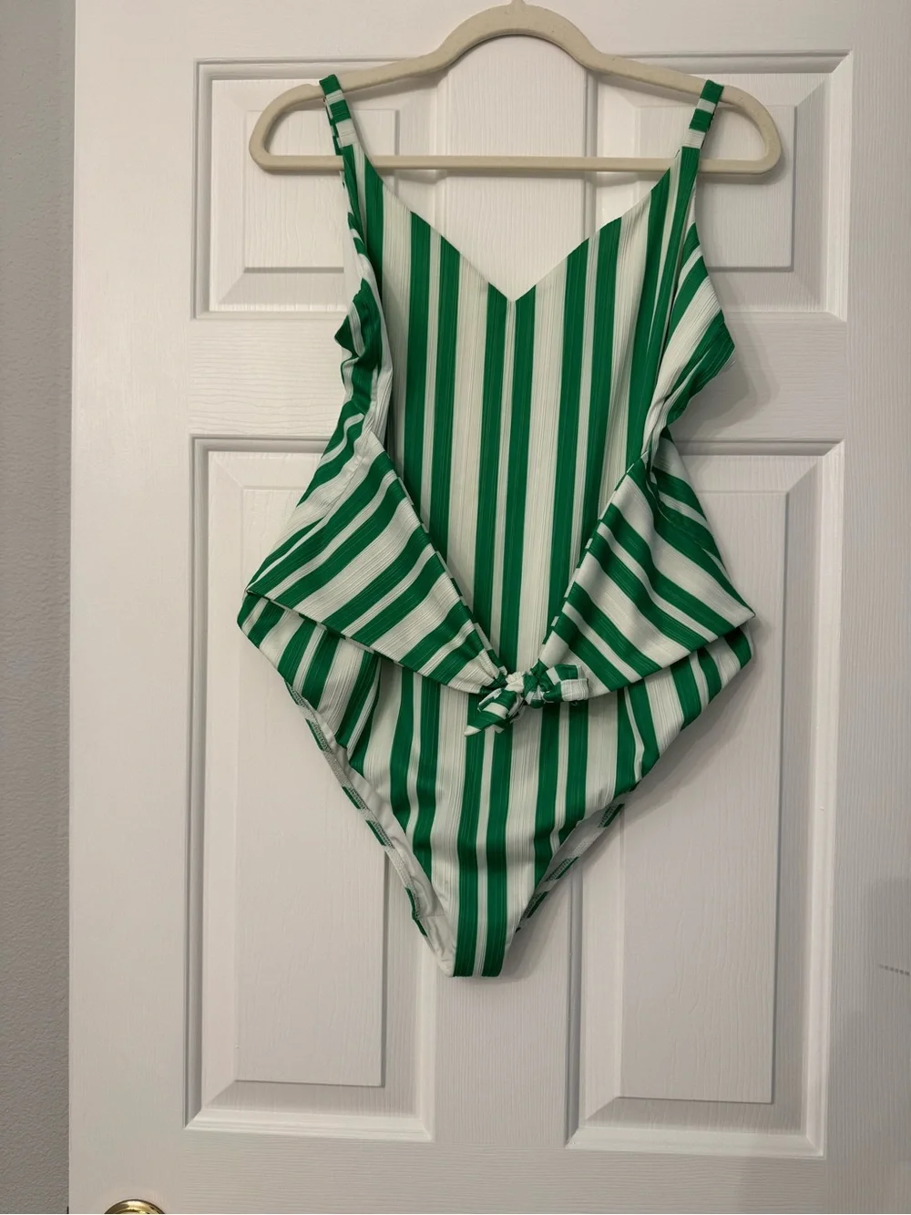 Show Me Your Mumu Malibu One Piece Swimsuit Center Court Stripe XXL